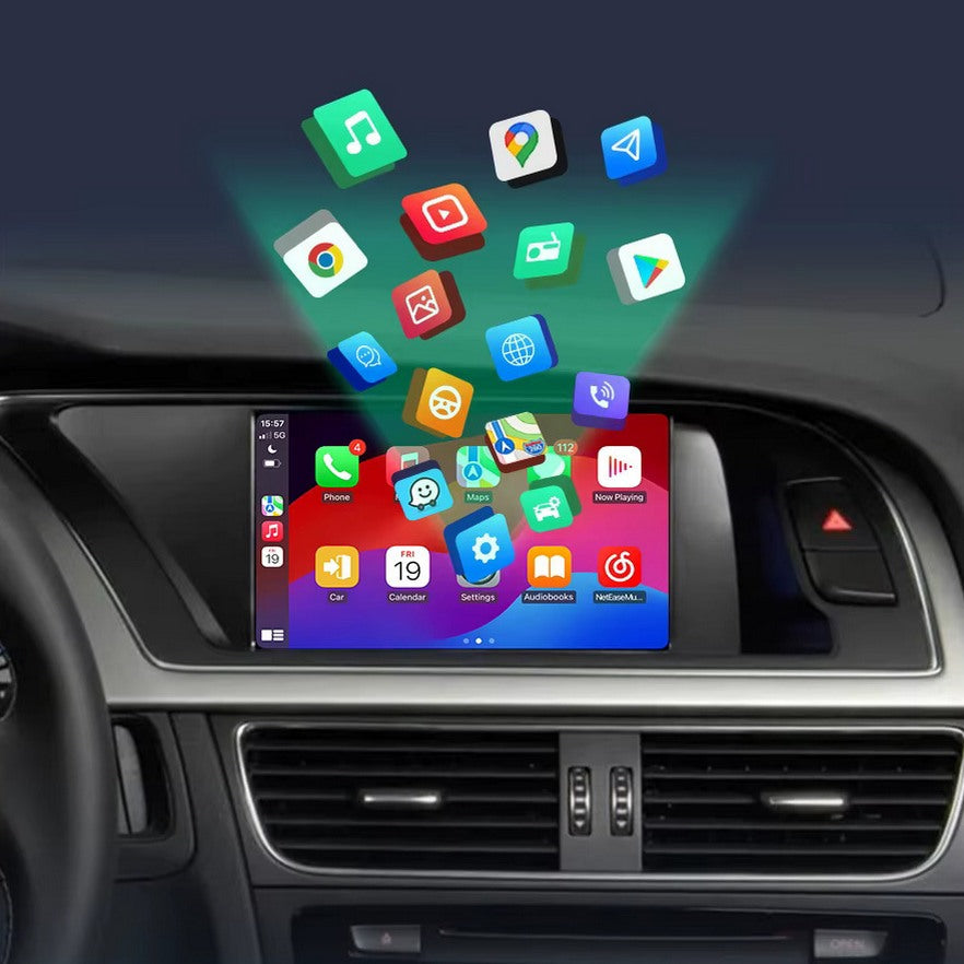 Apple CarPlay & Android Auto pour Audi A5, S5, RS5 B8 (2007 à 2012), vue 4