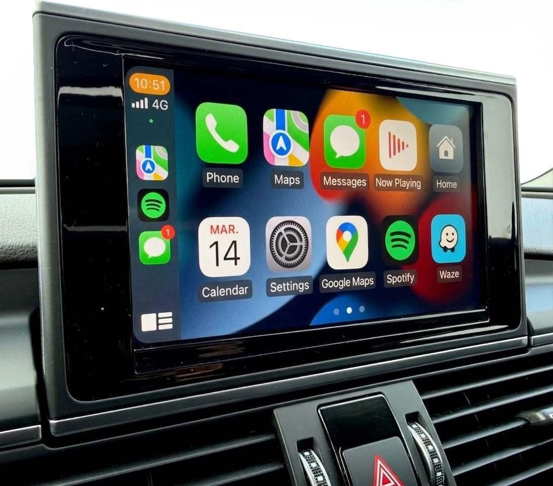 Apple CarPlay & Android Auto pour Audi A7, S7, RS7 C7 (2010 à 2018)
