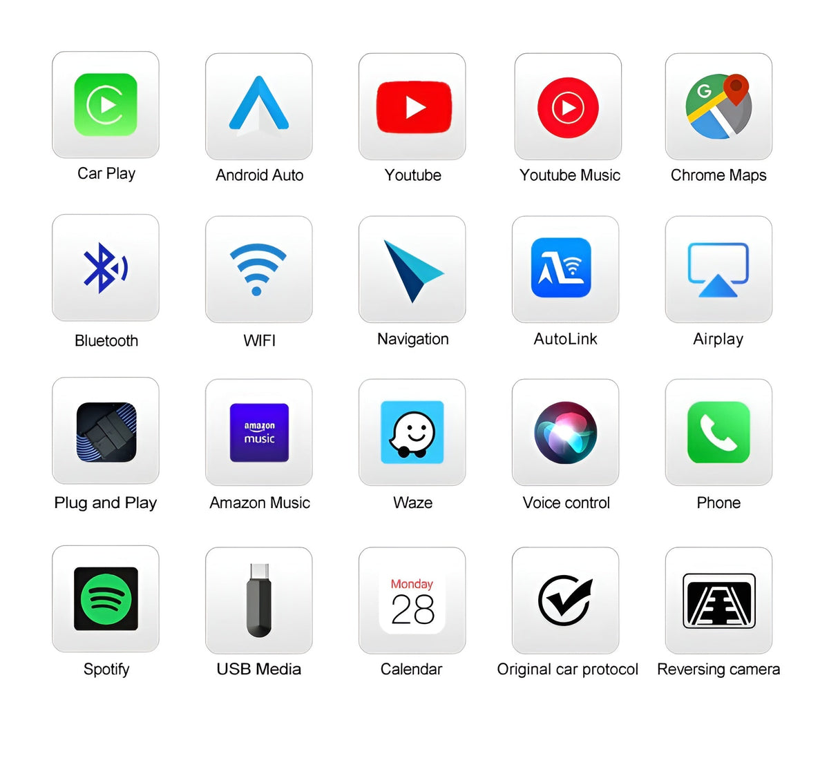 Apple CarPlay & Android Auto pour Audi A8, S8 D4 (2009 à 2017), vue 2