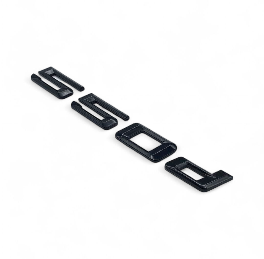 Badges de coffre noirs pour BMW Série 5 (E39, E60, F10), vue 12