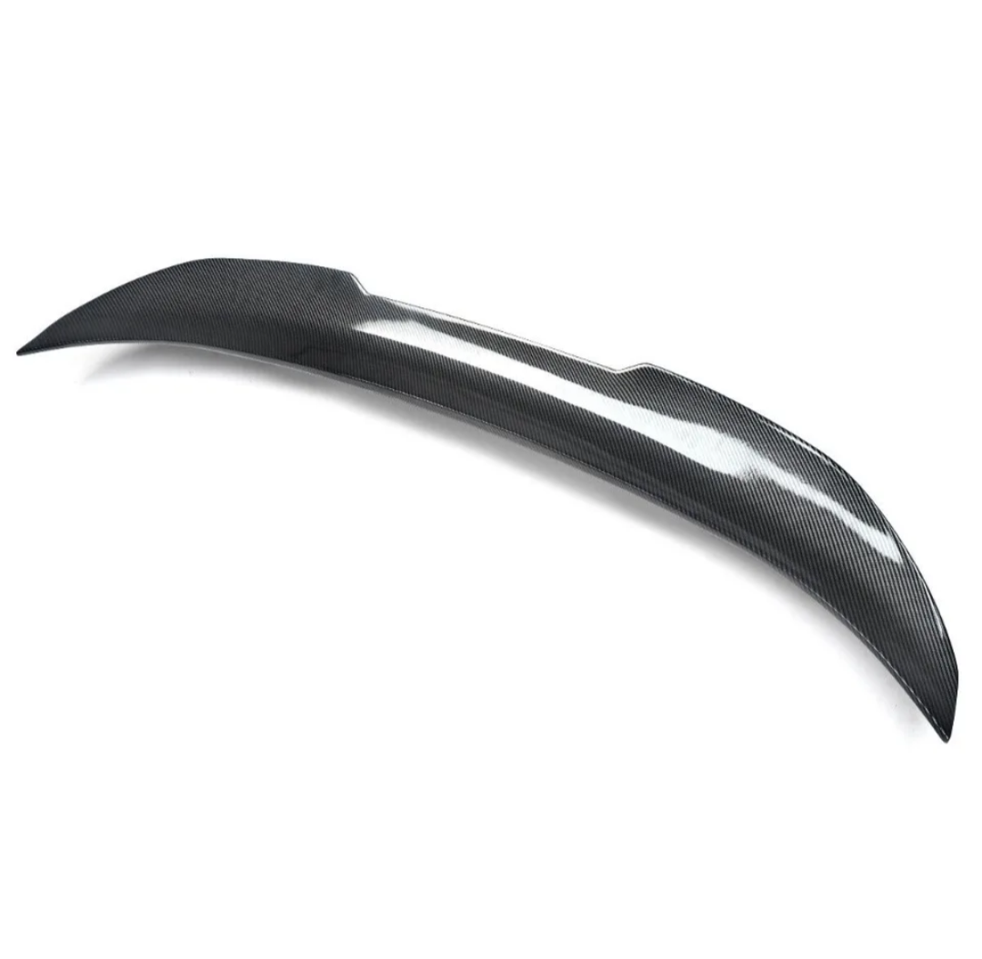 Becquet de coffre look M Performance pour BMW Série 3 F30 & M3 F80 (2012 à 2019), réplique carbone, type PSM (plus grand)
