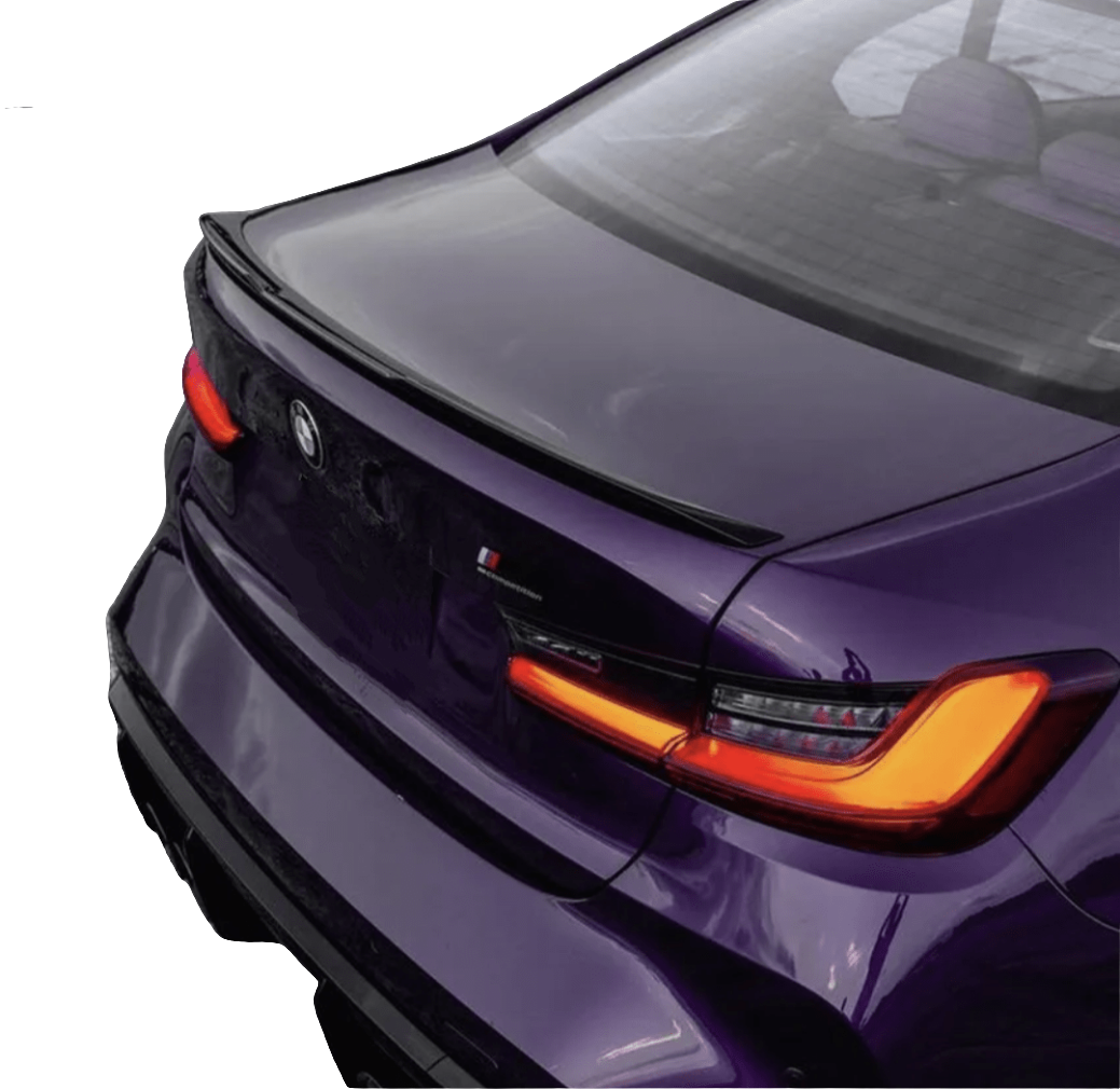 Becquet de coffre look M Performance pour BMW Série 3 G20 & M3 G80 (2020 à 2024), vue 2