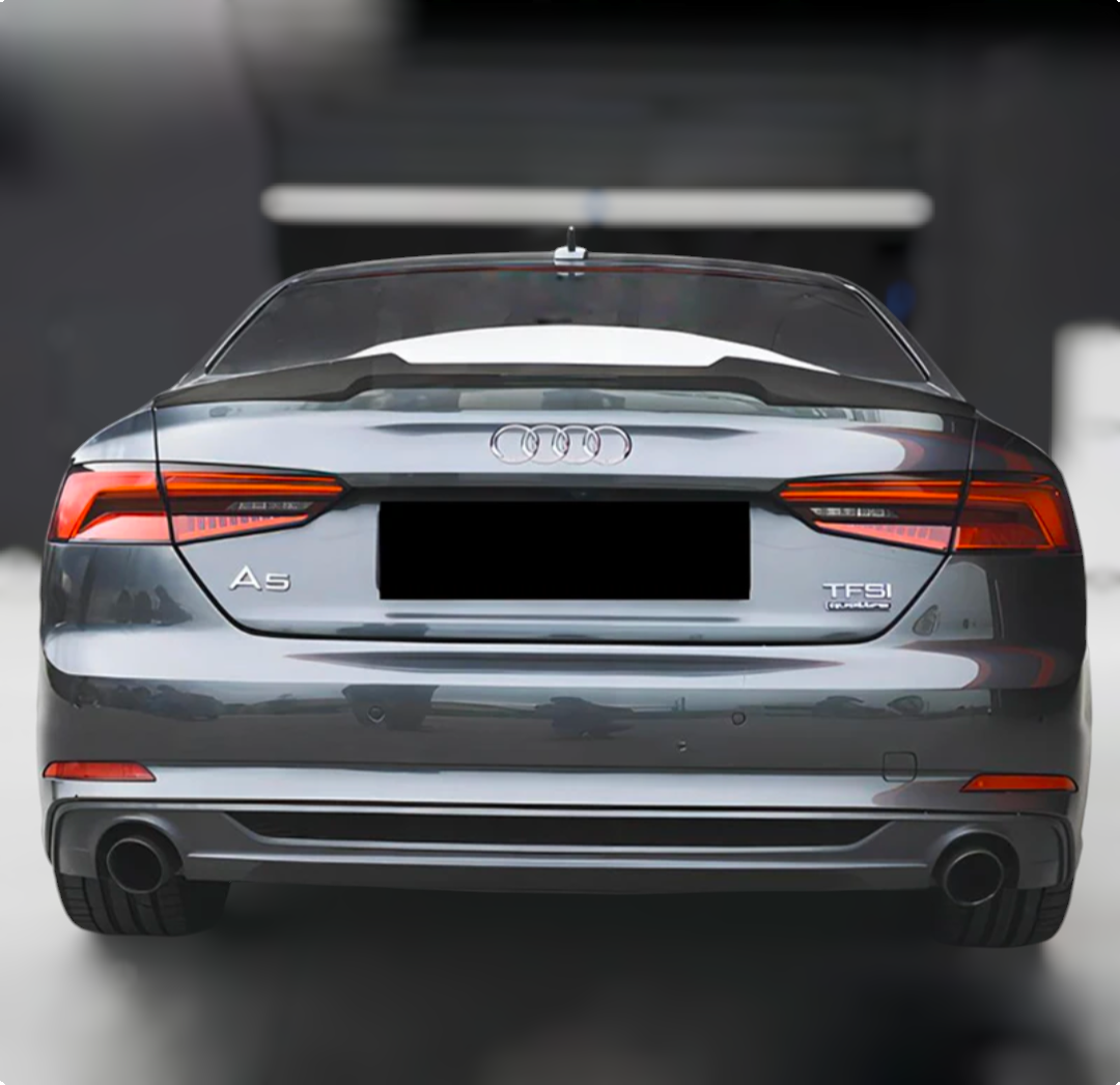 Becquet de coffre look S5 pour Audi A5 B9 (2017 à 2022), vue 3