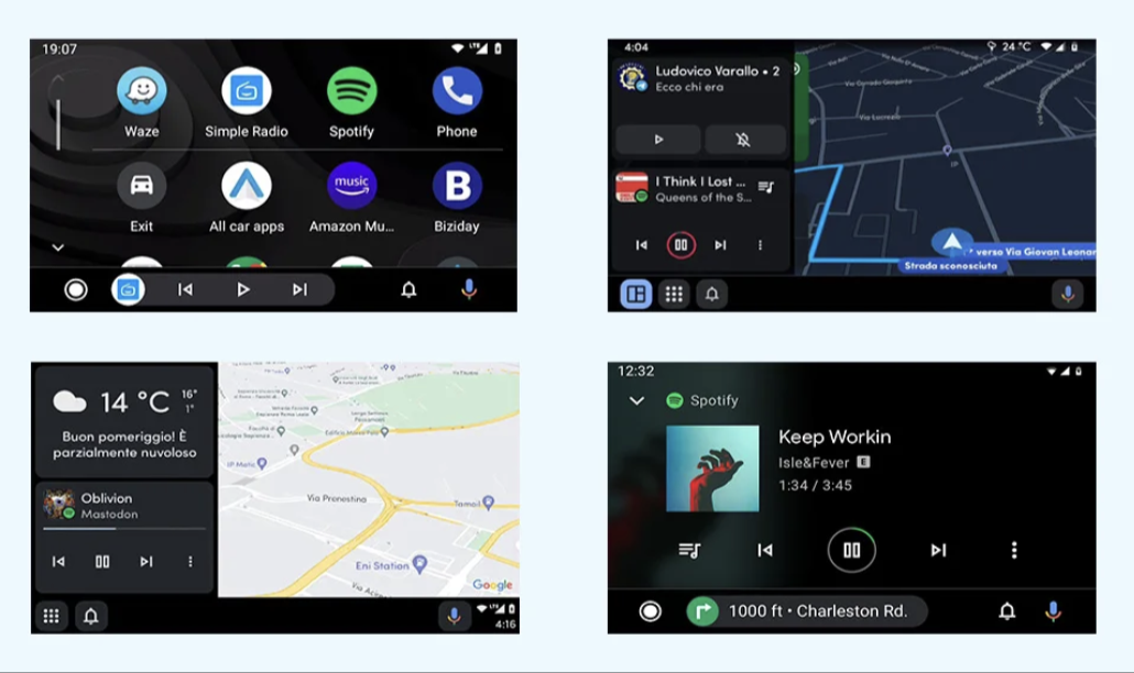 Boîtier autoradio Android Auto et Apple CarPlay pour BMW X5 F15 NBT (2014 à 2020), vue 3