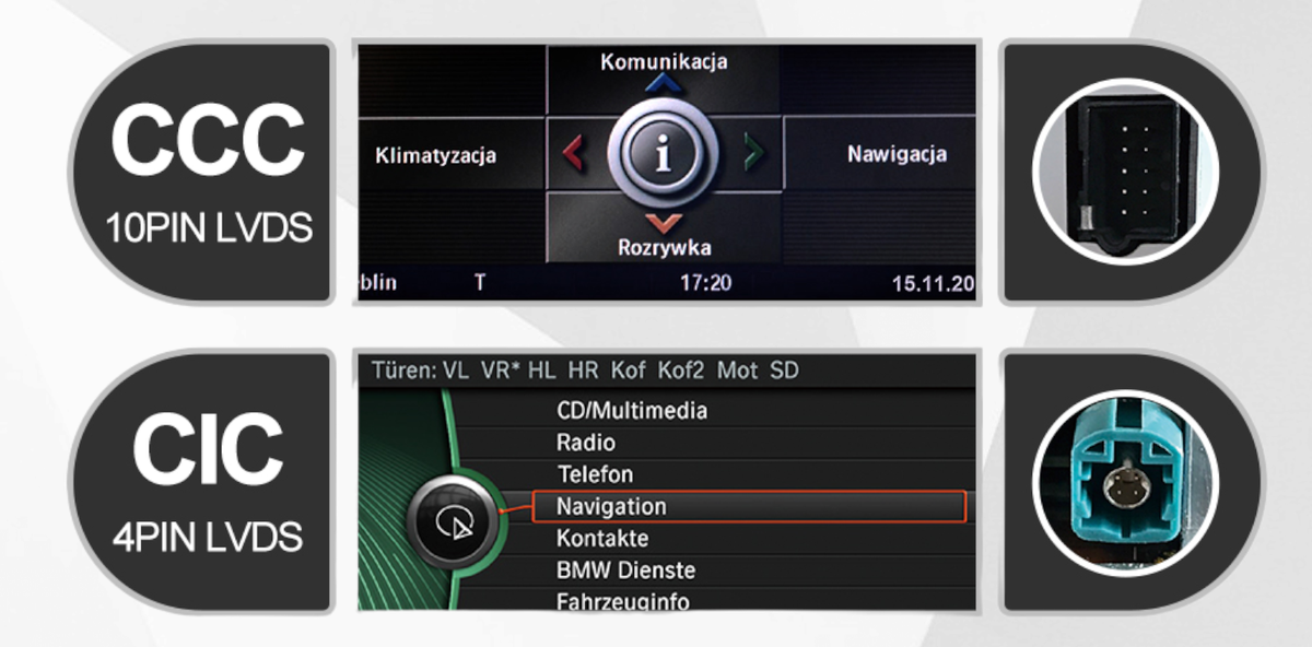 Boîtier autoradio Android Auto et Apple CarPlay pour BMW X6 E71 CCC CIC (2008 à 2013), vue 8