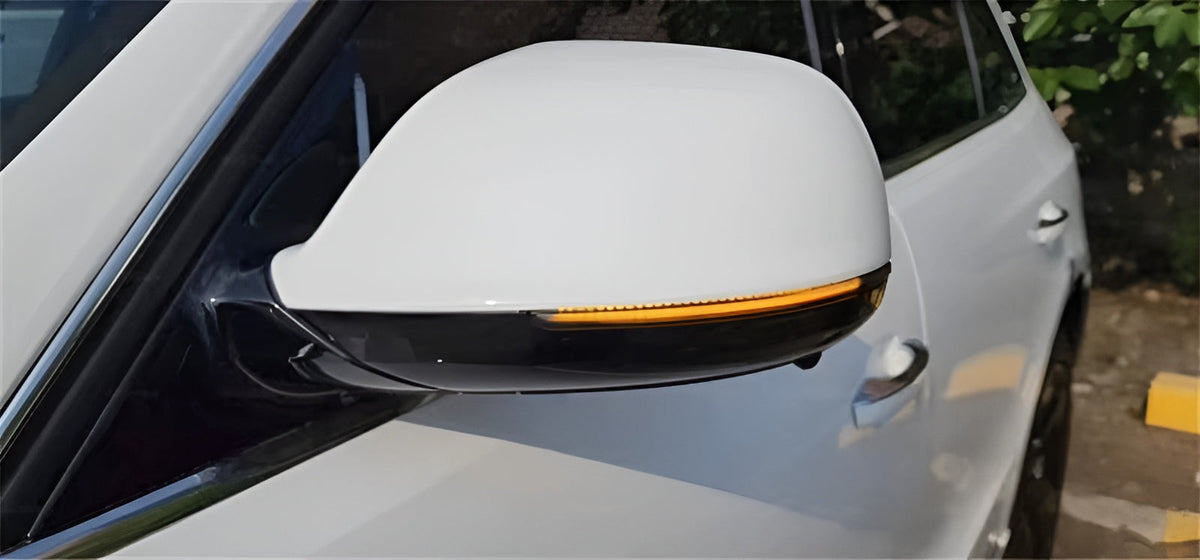 Clignotants de rétroviseurs LED dynamiques pour Audi Q7 I 4L (2010 à 2015), vue 3