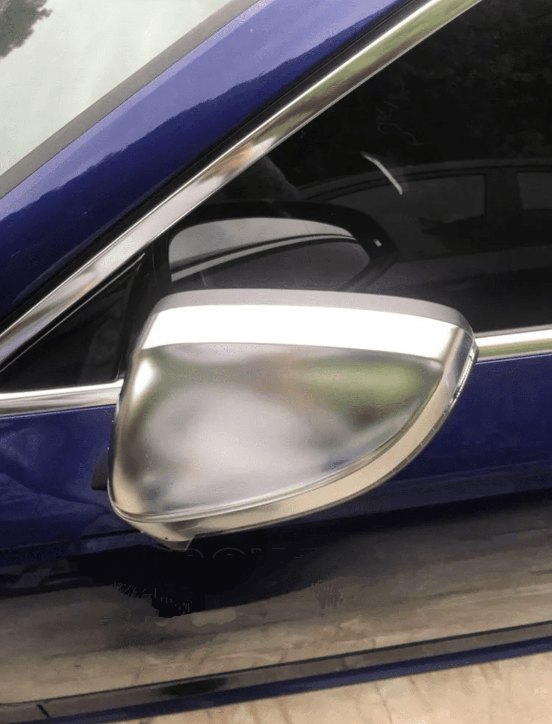 Coques de rétroviseurs argent mat chromé pour Audi A4, S4, RS4 B9 (2015 à 2024), vue 5