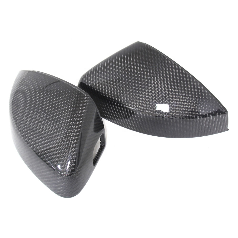 Coques de rétroviseurs fibre de carbone pour Audi A3, S3, RS3 8V (2012 à 2020), vue 8