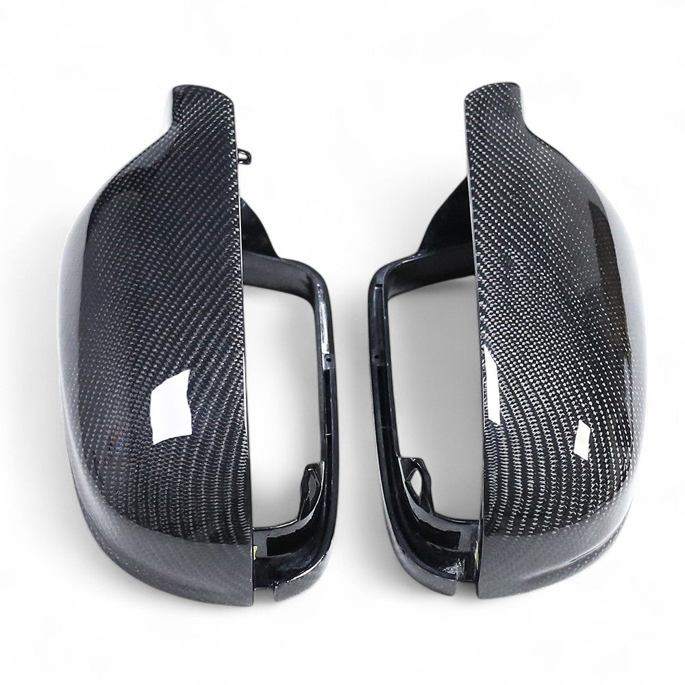 Coques de rétroviseurs fibre de carbone pour Audi A4, S4, RS4 B8 (2008 à 2015), vue 9