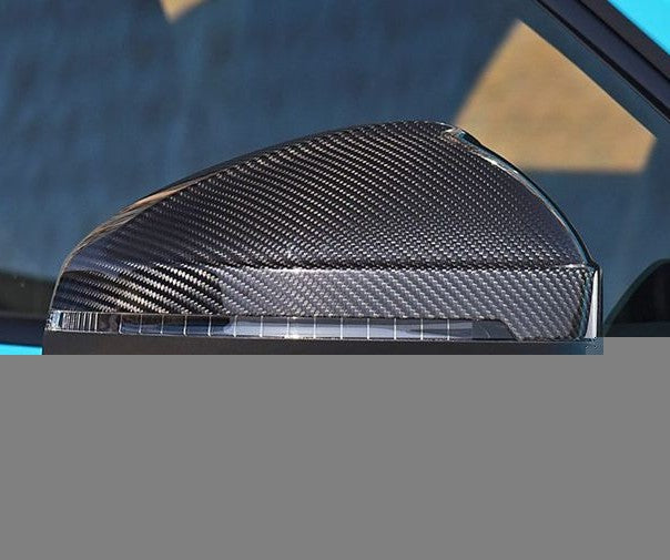 Coques de rétroviseurs fibre de carbone pour Audi A5, S5, RS5 B9 (2017 à 2022), vue 13