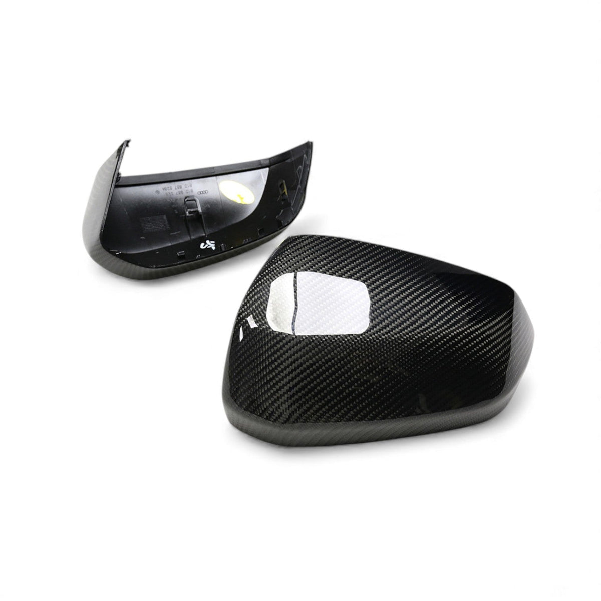 Coques de rétroviseurs fibre de carbone pour Audi Q2, SQ2 (2019 à 2025), vue 9