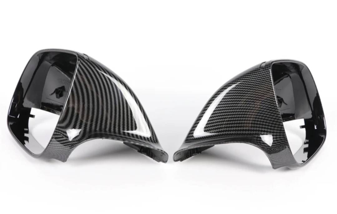 Coques de rétroviseurs fibre de carbone pour Audi Q5, SQ5 I (2009 à 2015), vue 5