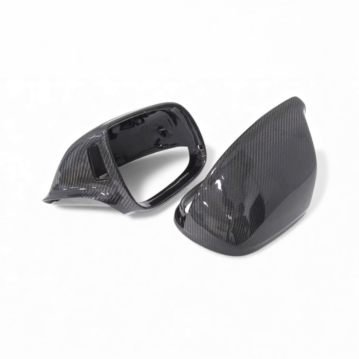 Coques de rétroviseurs fibre de carbone pour Audi Q5, SQ5 I (2009 à 2015), vue 10