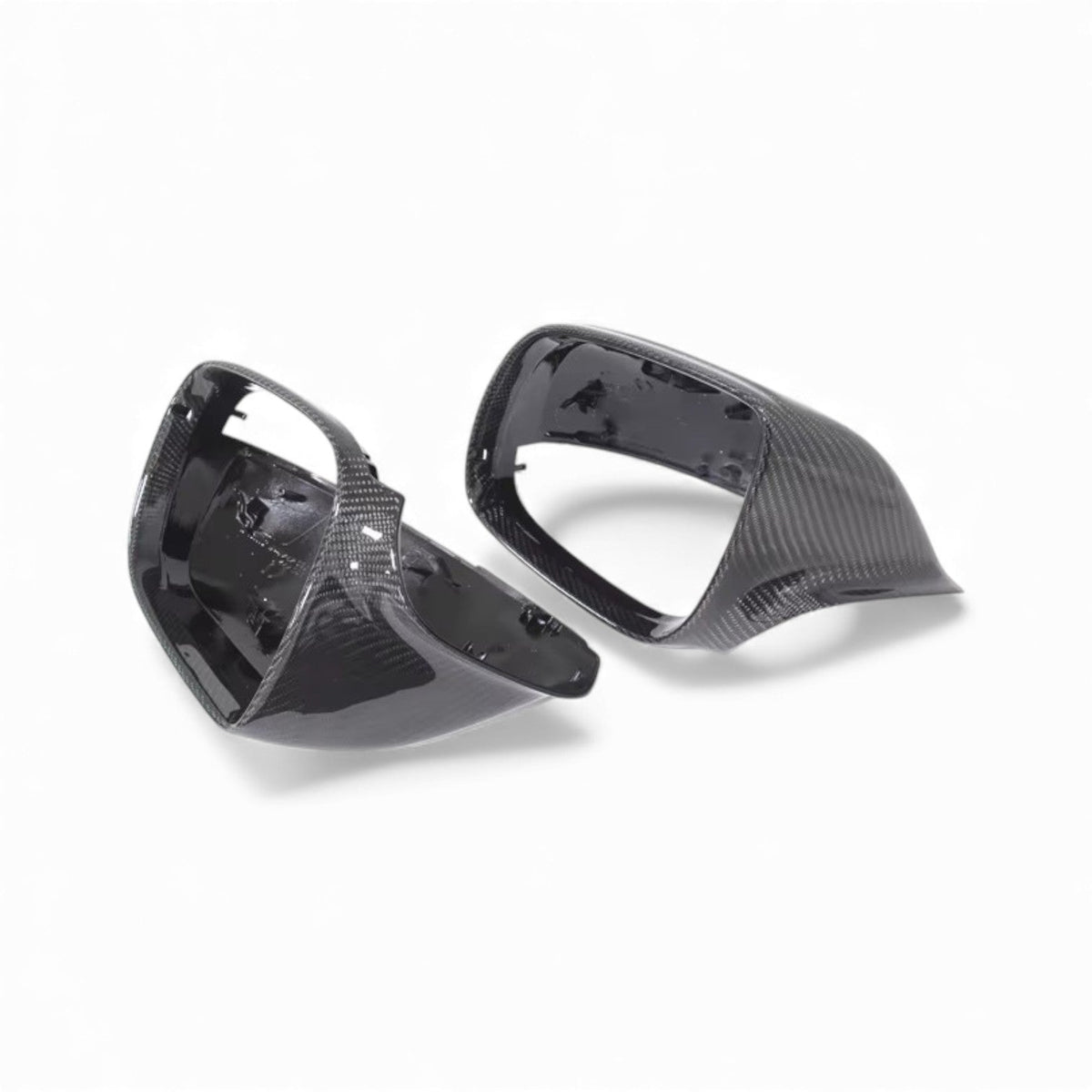 Coques de rétroviseurs fibre de carbone pour Audi Q7 I Phase 2 (2010 à 2015), vue 10