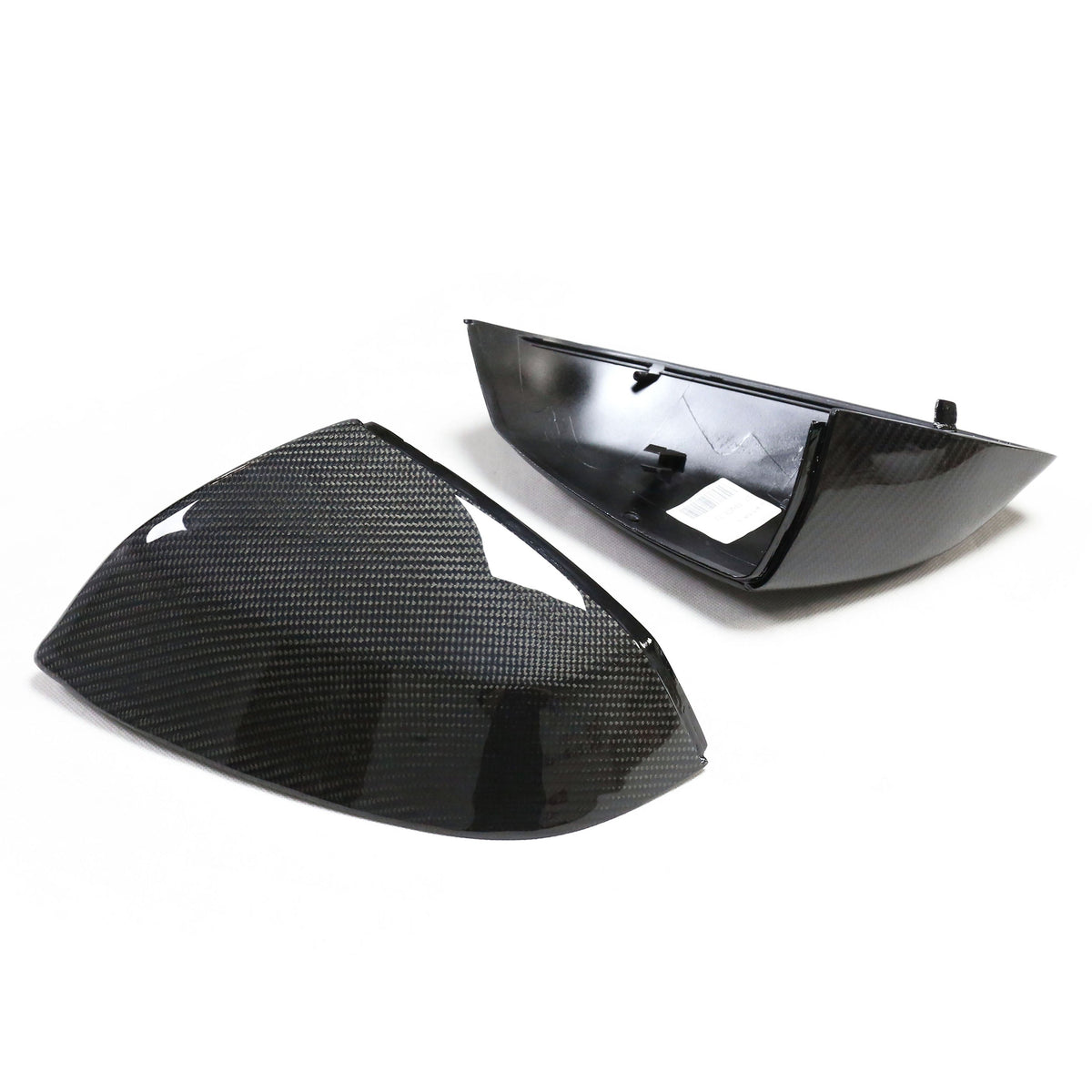 Coques de rétroviseurs fibre de carbone pour Audi Q7, SQ7 II (2016 à 2023), vue 3
