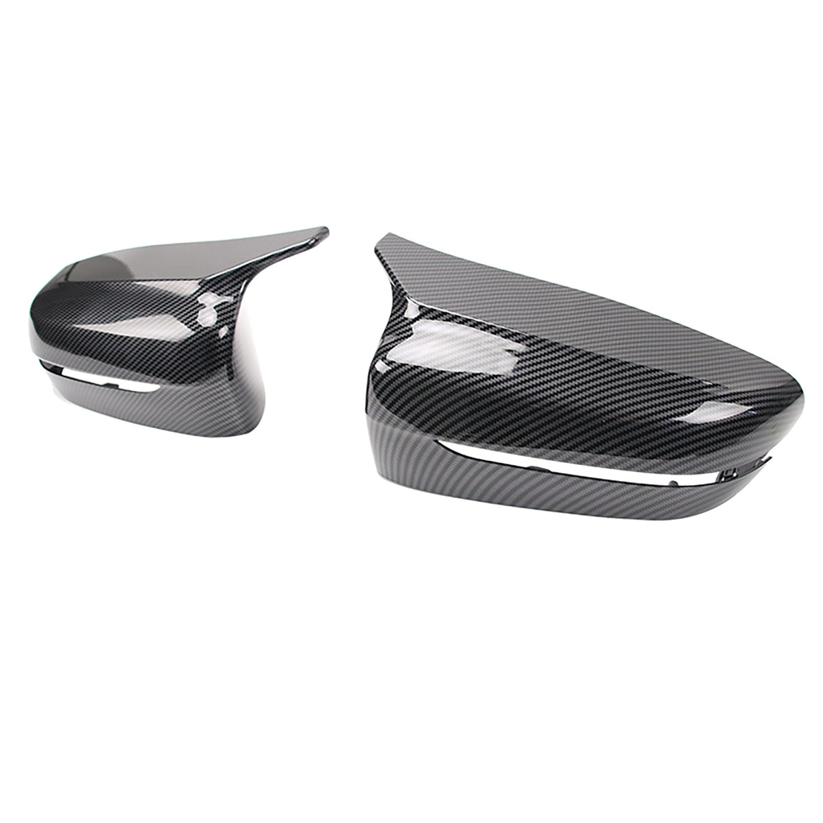 Coques de rétroviseurs en fibre de carbone pour BMW Série 4 G22 (2020 à 2025), réplique carbone