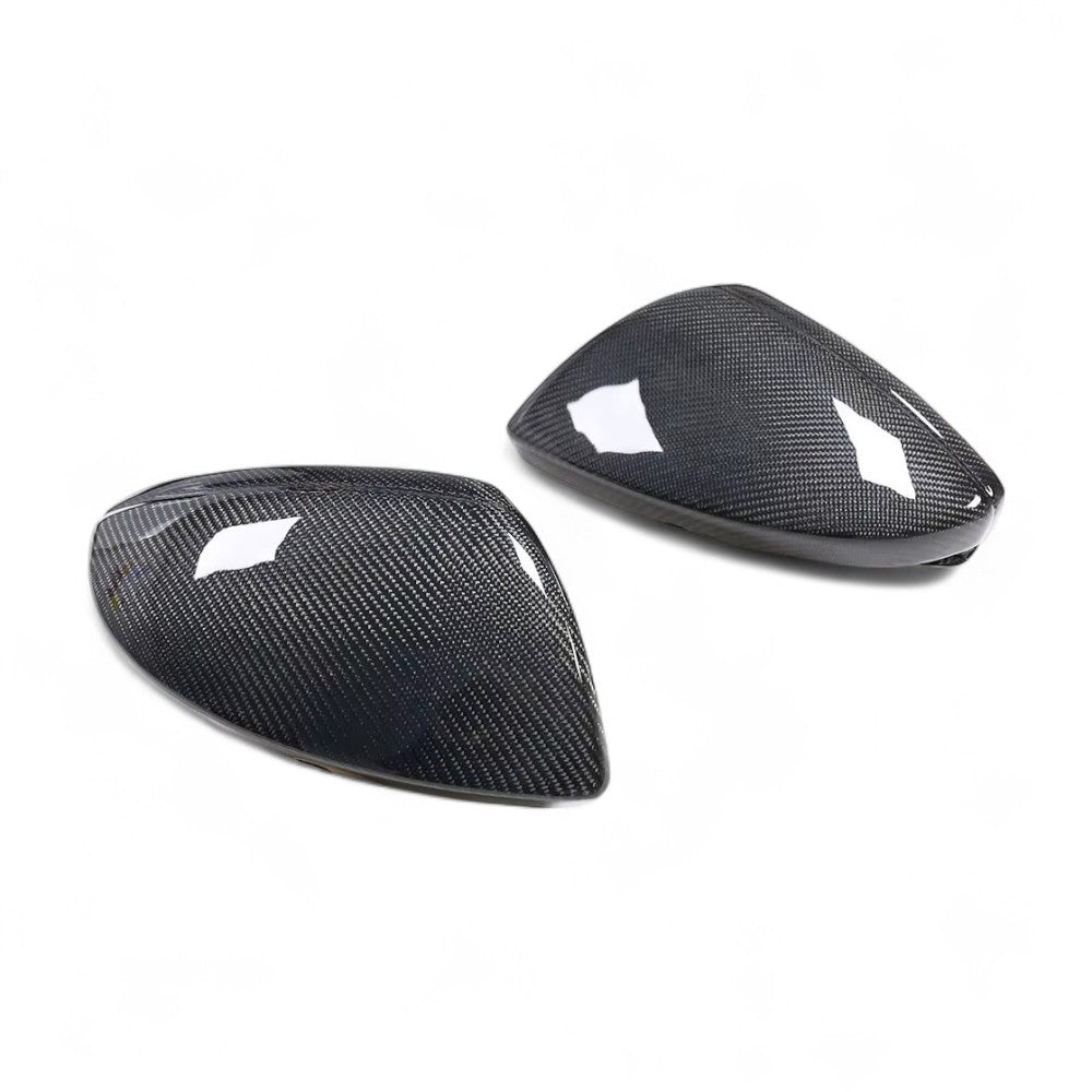 Coques de rétroviseurs fibre de carbone Performance pour Audi A6, S6, RS6 C8 (2018 à 2025), vue 3