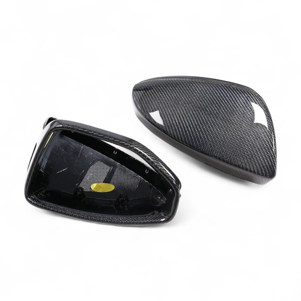 Coques de rétroviseurs fibre de carbone Performance pour Audi A6, S6, RS6 C8 (2018 à 2025), vue 5