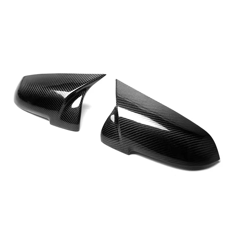 Coques de rétroviseurs en fibre de carbone type M Performance pour BMW Série 5 F10 (2010 à 2017), réelle fibre de carbone, vue 3