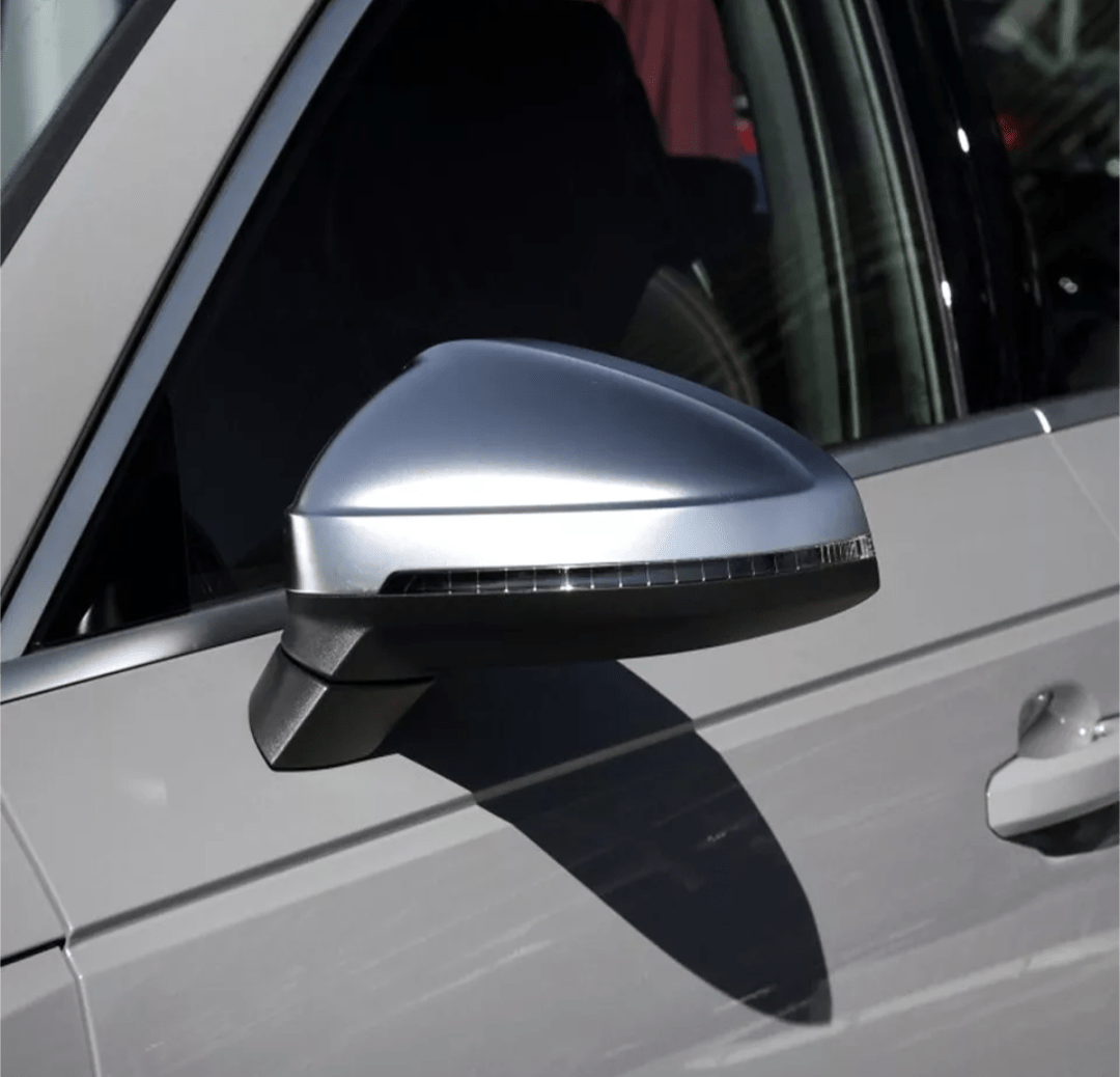 Coques de rétroviseurs look alu brossé pour Audi A5, S5, RS5 B9 (2016 à 2024)