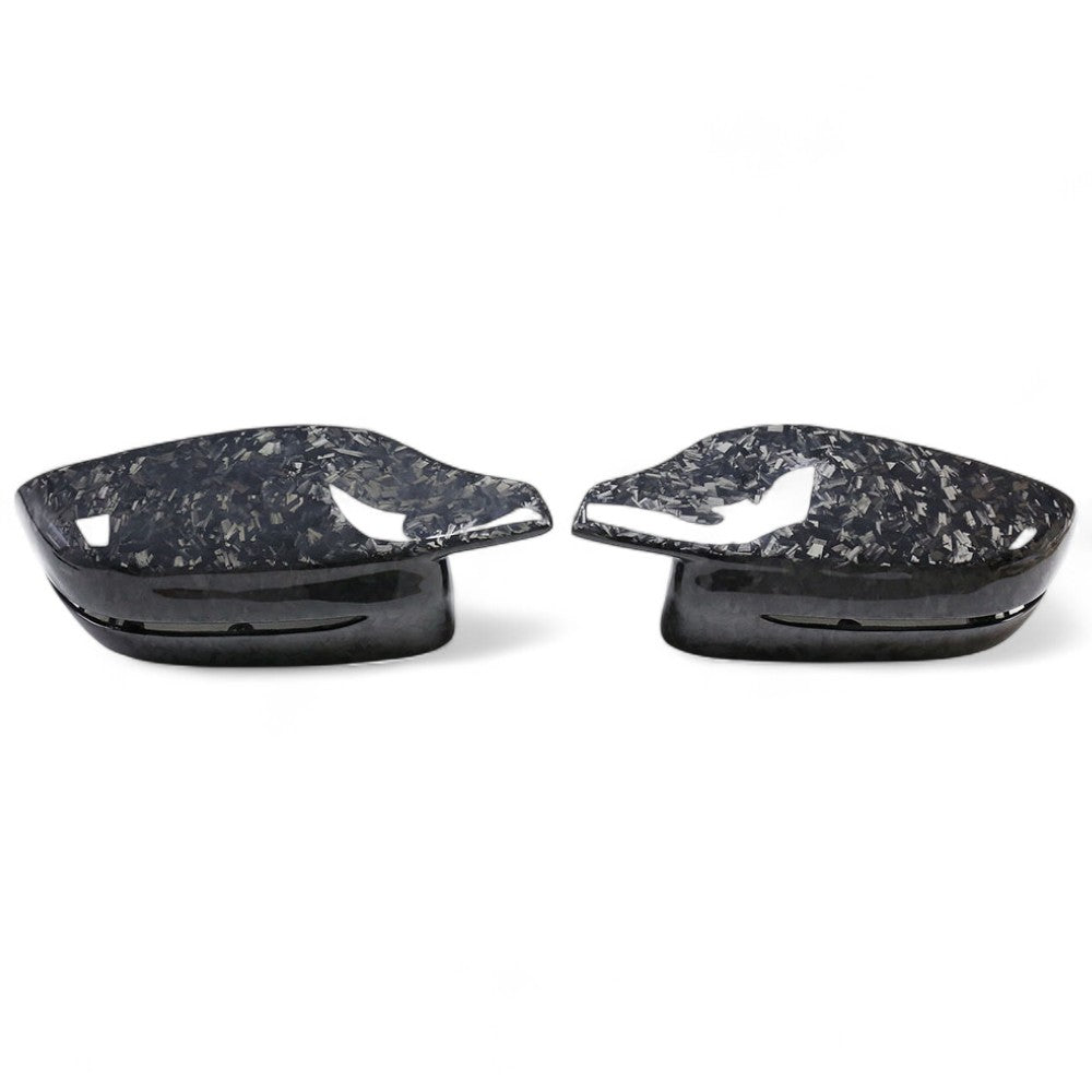 Coques de rétroviseurs look M5 Competition en fibre de carbone pour BMW Série 5 G30 (2018 à 2025), vue 13