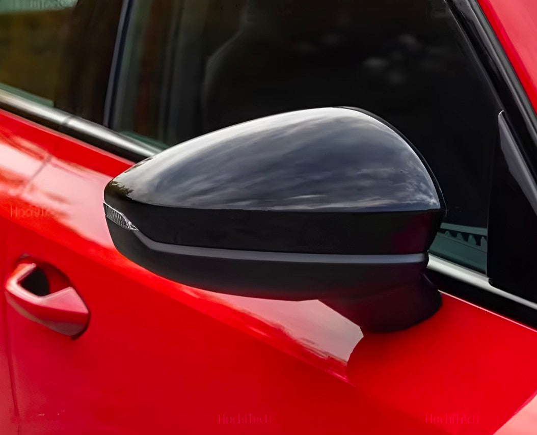 Coques de rétroviseurs noir brillant pour Audi A3 8Y (2020 à 2025), vue 2