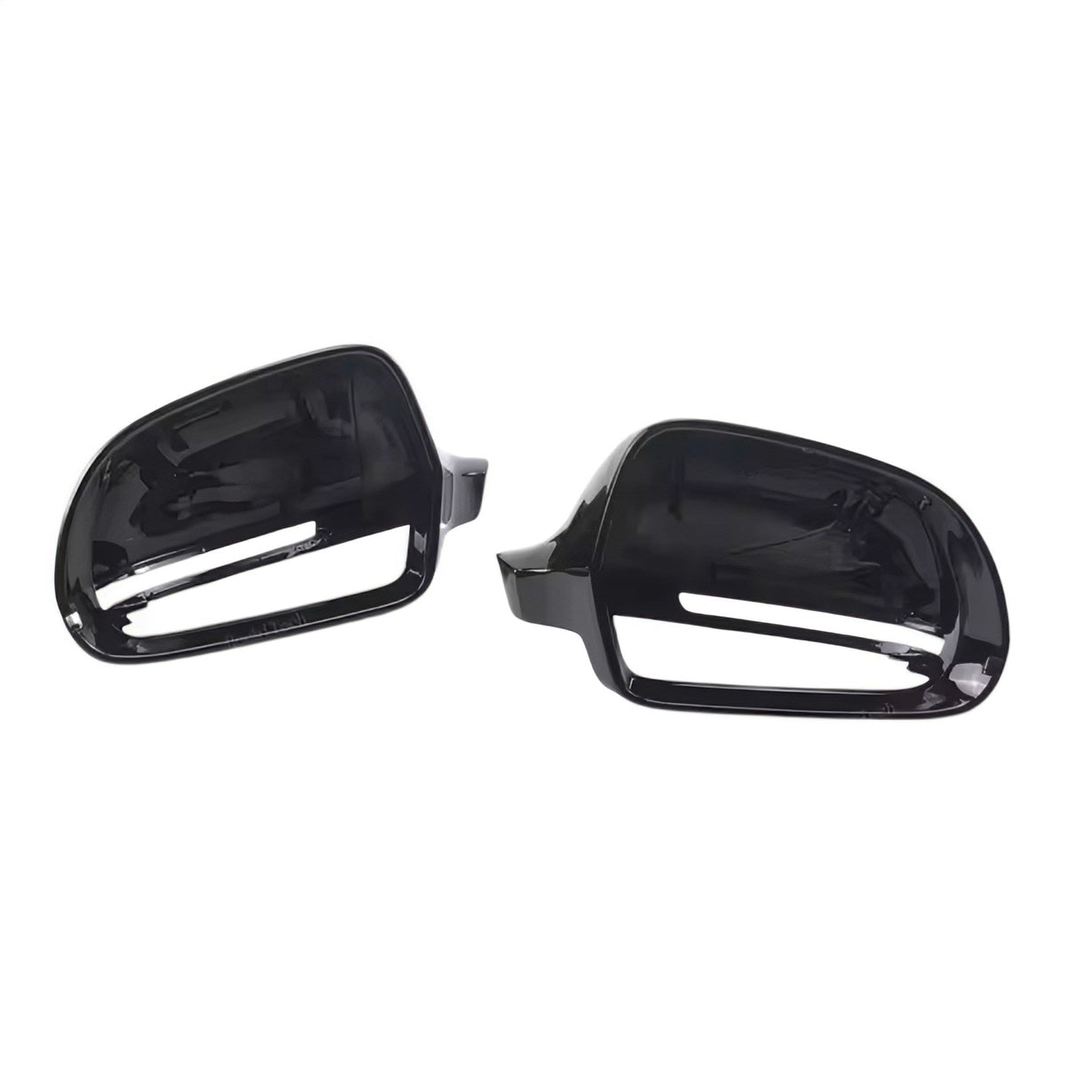 Coques de rétroviseurs noir brillant pour Audi A4, S4, RS4 B8 (2007 à 2015), vue 5