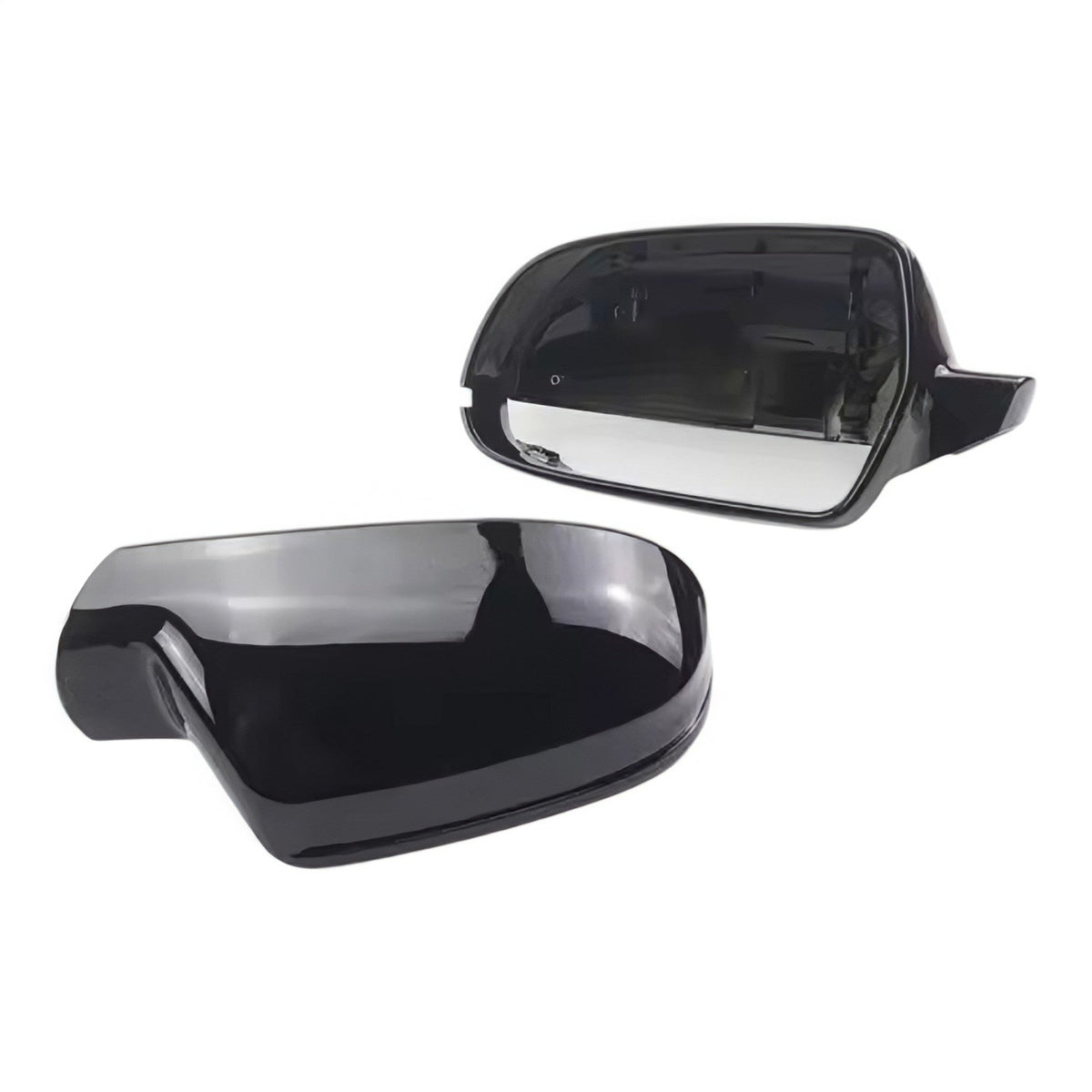 Coques de rétroviseurs noir brillant pour Audi A4, S4, RS4 B8 (2007 à 2015), vue 12