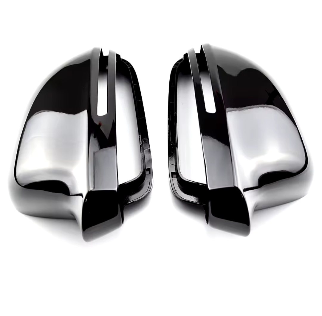 Coques de rétroviseurs noir brillant pour Audi Q3, SQ3 (2012 à 2015), vue 2