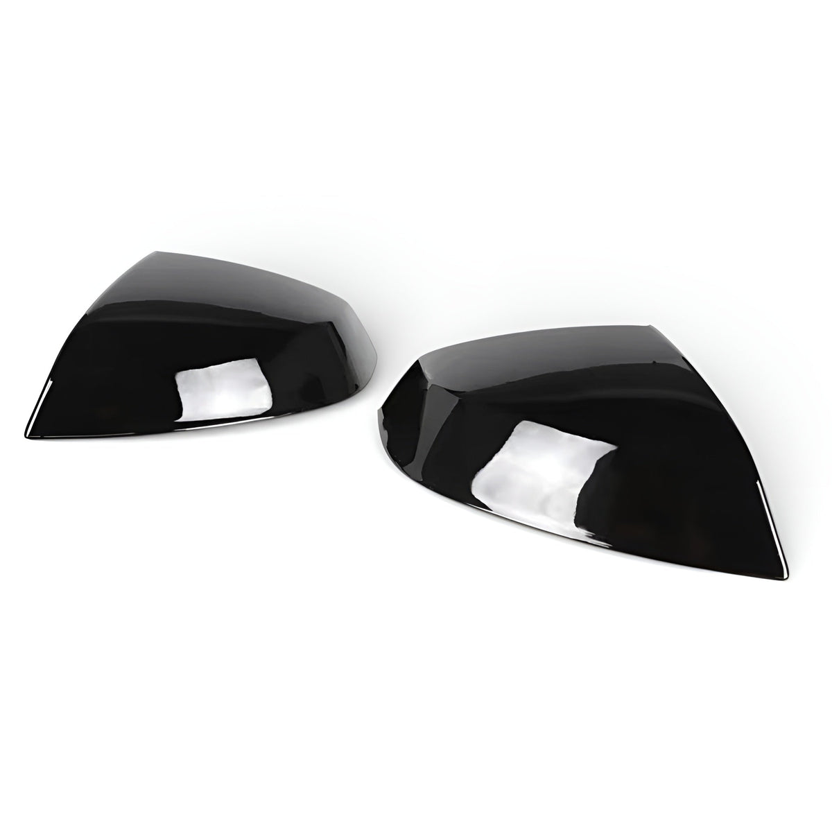 Coques de rétroviseurs noir brillant pour Audi Q5 II, SQ5 (2018 à 2024), vue 3
