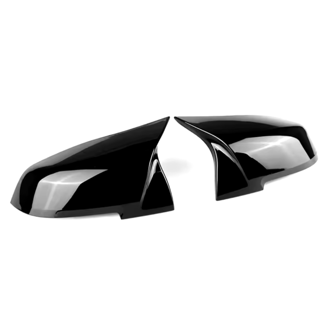 Coques de rétroviseurs noires brillantes type M2 Competition pour BMW Série 2 F22 et M2 F87 (2012 à 2021), vue 4