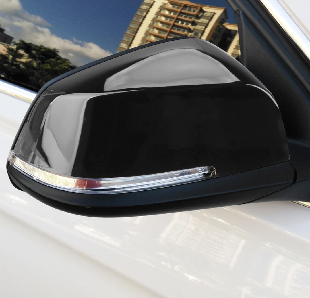 Coques de rétroviseurs noires brillantes type M2 Competition pour BMW Série 2 F22 et M2 F87 (2012 à 2021), vue 12