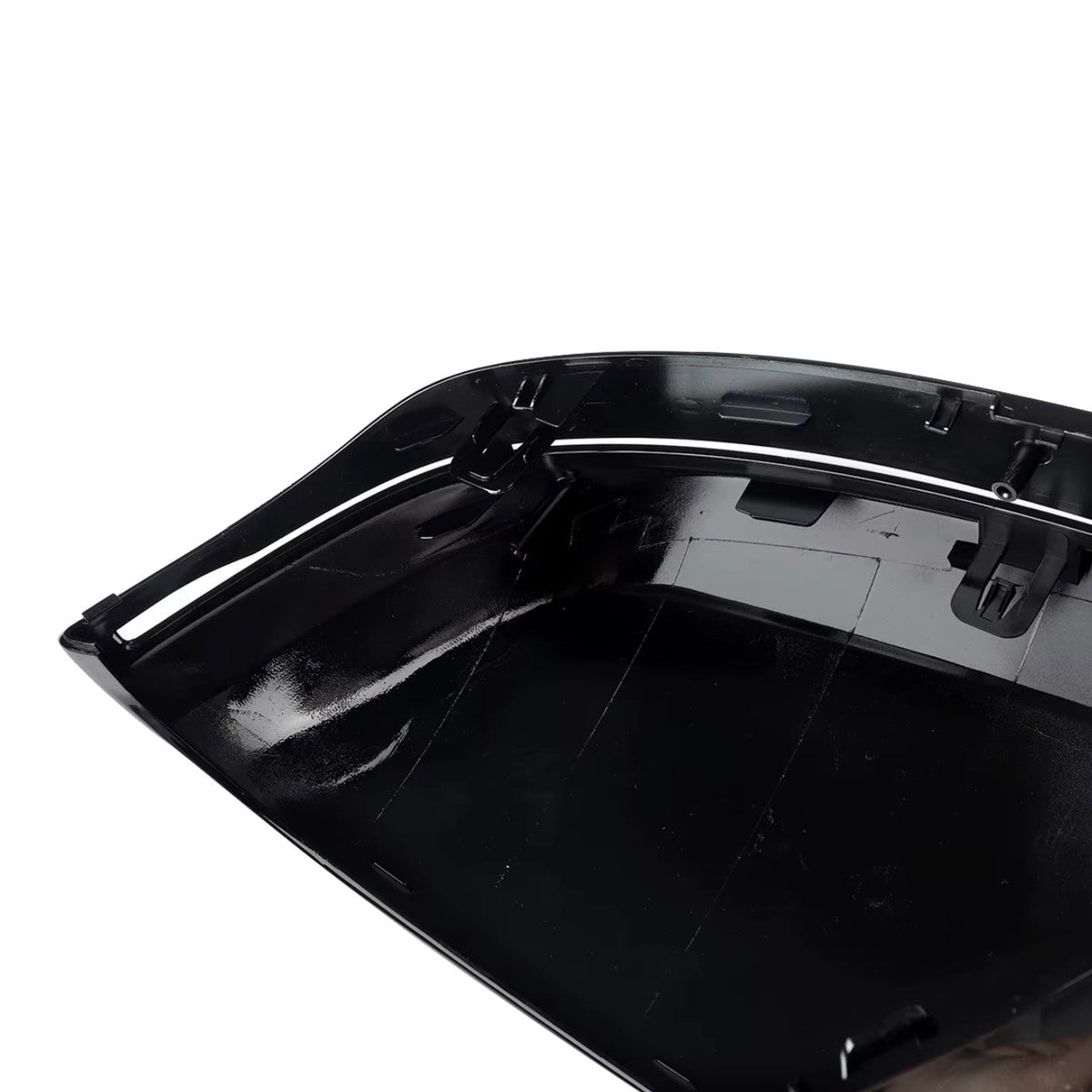 Coques de rétroviseurs type M Performance noires brillantes pour BMW Série 7 G70 (2023 à 2026), vue 3