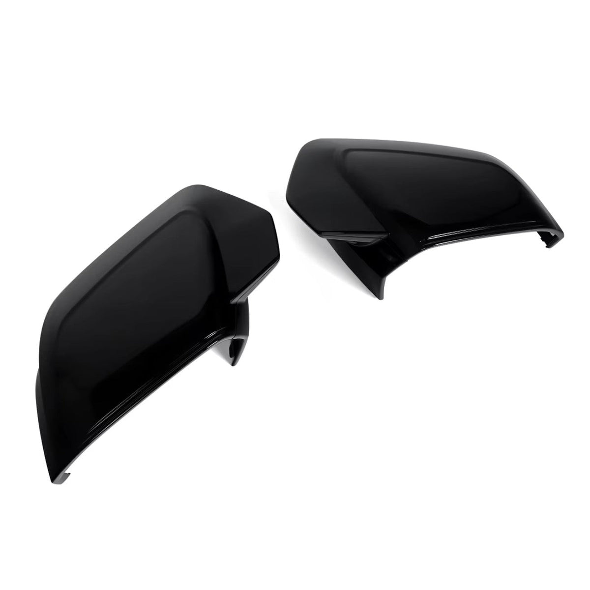 Coques de rétroviseurs type M Performance noires brillantes pour BMW Série 7 G70 (2023 à 2026), vue 4