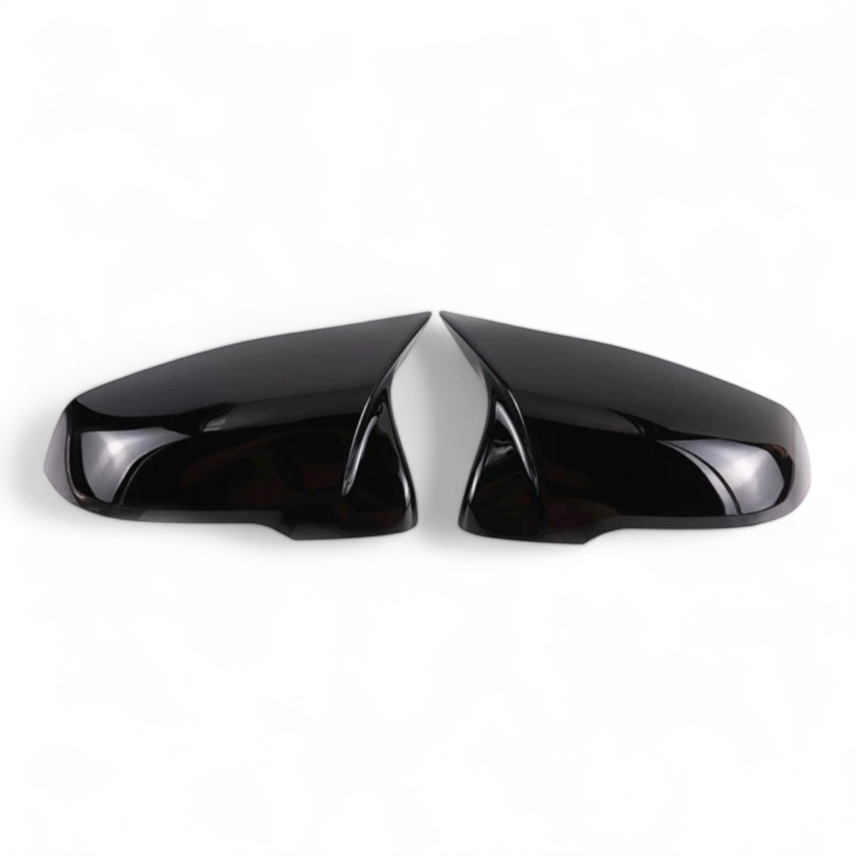 Coques de rétroviseurs type M Performance noires brillantes pour BMW X1 F48 (2015 à 2022)