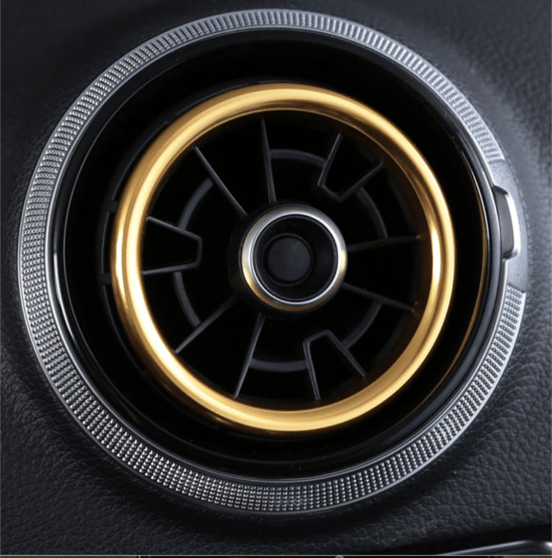 Entourages de grilles de ventilation colorés pour Audi A3, S3 8V (2013 à 2020), phase 2 (2016 à 2020), vue 8