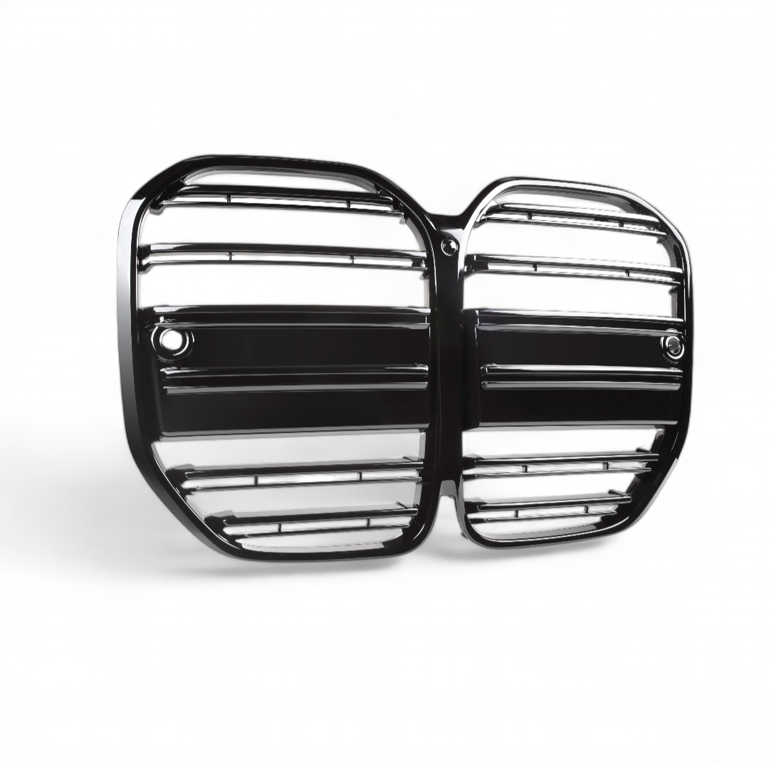 Grille de calandre look M4 CS noir brillant pour BMW Série 4 G22 G23 type M Performance (2020 à 2026), vue 6