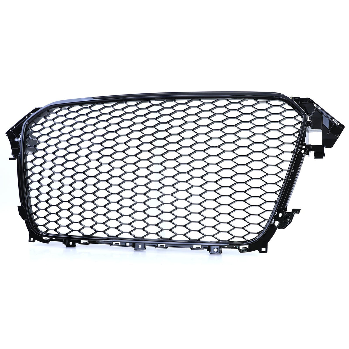 Grille de calandre nid d'abeille look RS4 pour Audi A4 B8 (2007 à 2015), vue 6