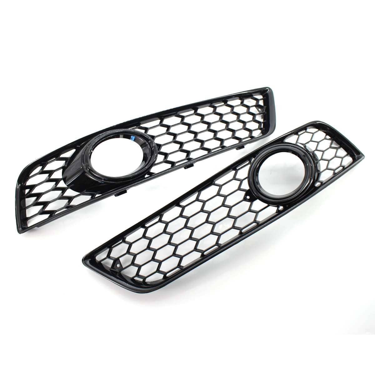 Grilles d'antibrouillard nid d'abeille Black Edition pour Audi A3 8P