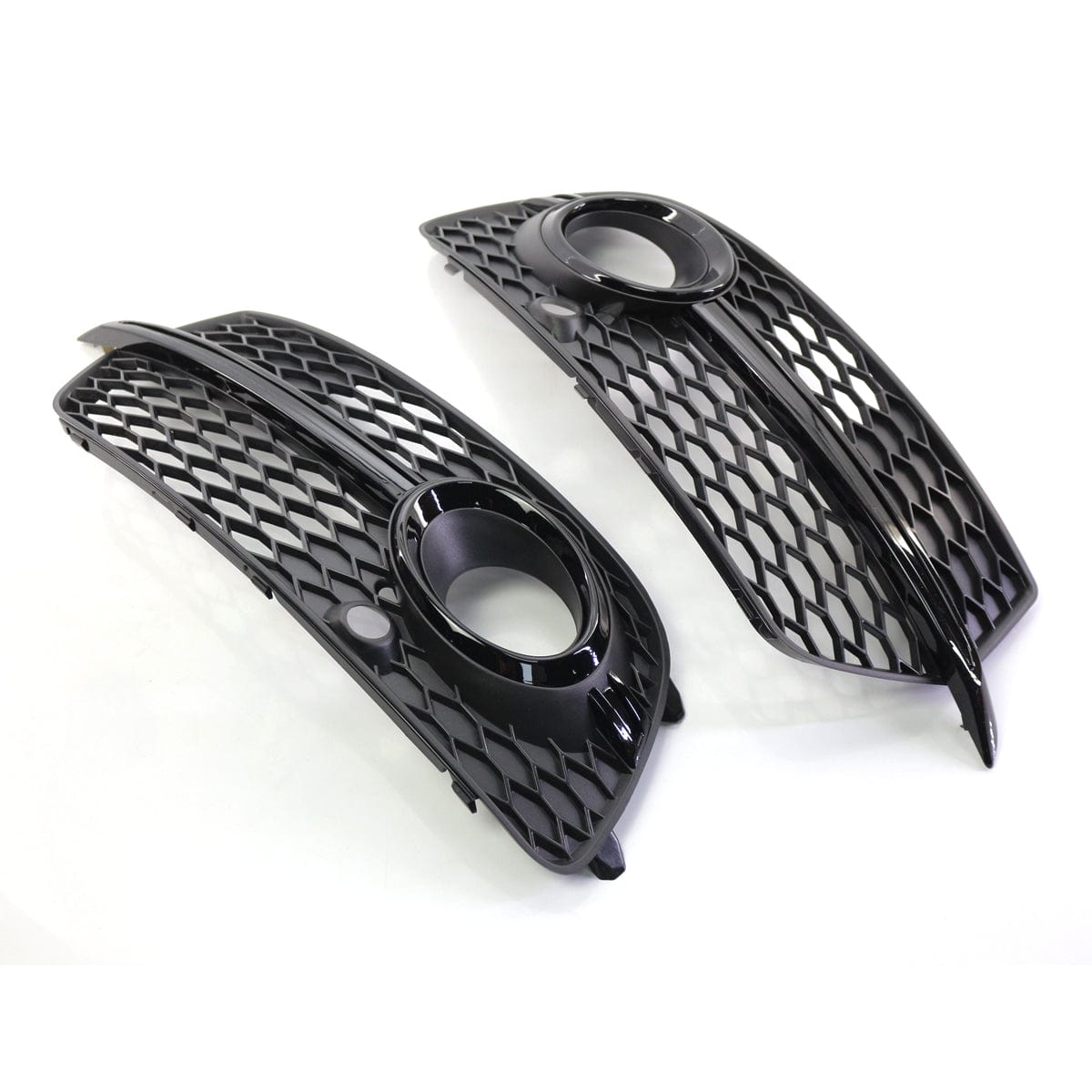 Grilles d'antibrouillard nid d'abeille Black Edition pour Audi Q5, vue 2