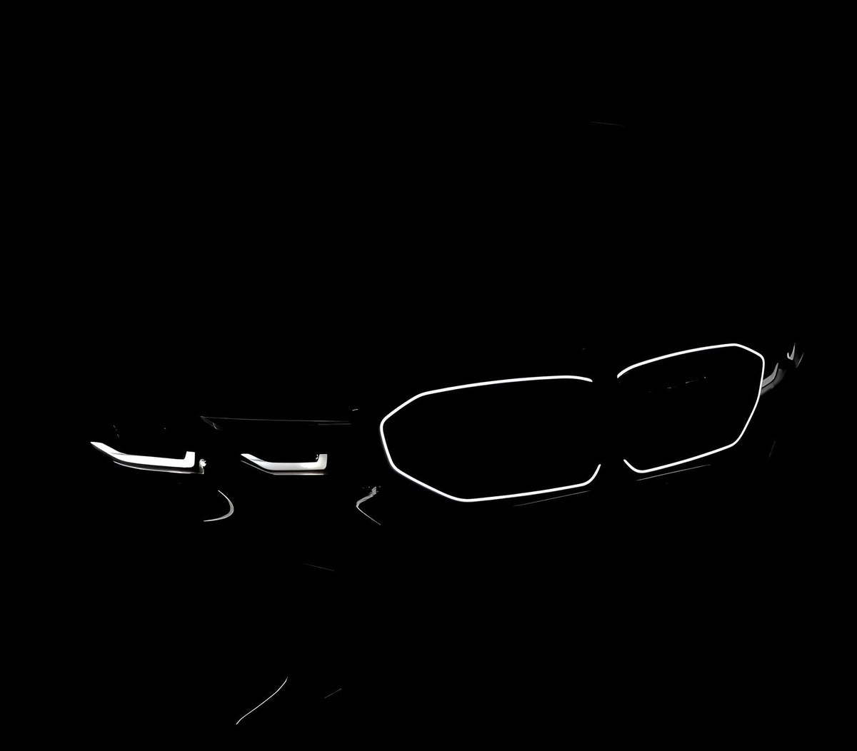 Grilles de calandre LED noires pour BMW Série 3 G20 (2018 à 2025), vue 5