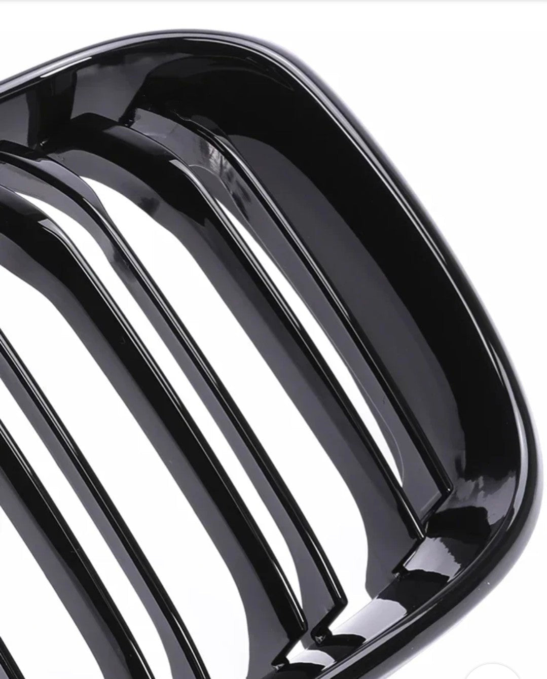 Grilles de calandre noir brillant pour BMW Série 1 F20 F21 look M Performance (2011 à 2019), vue 11