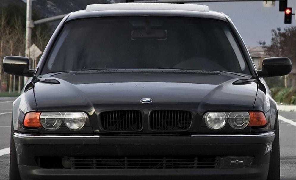Grilles de calandre noir brillant pour BMW Série 7 E38 (1994 à 2002), vue 6