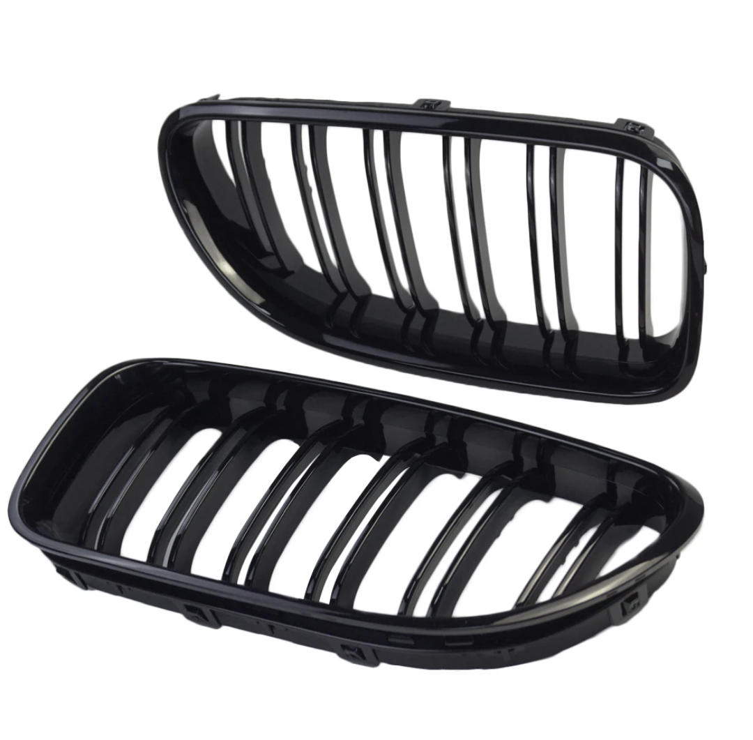 Grilles de calandre noir brillant type M6 Competition pour BMW Série 6 F06 F12 F13 (2011 à 2017), vue 5