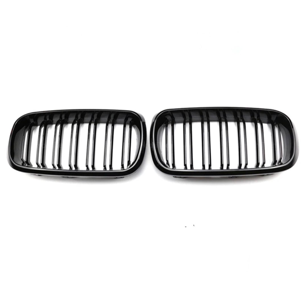 Grilles de calandre noir brillant type X5M pour BMW X5 F15 (2014 à 2017), vue 3