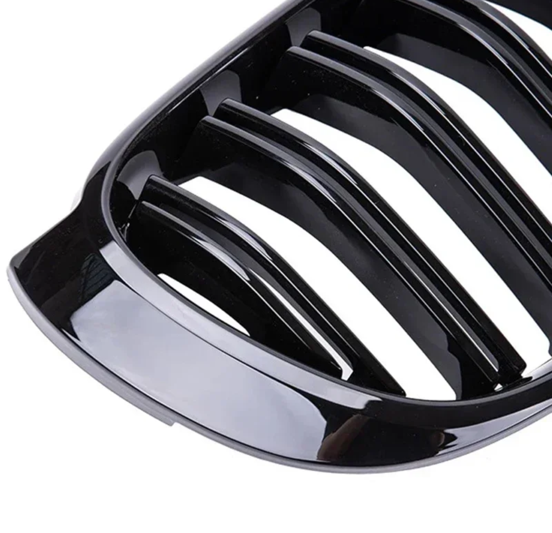 Grilles de calandre noires type M Performance pour BMW X3 F25 (2010 à 2017), vue 6