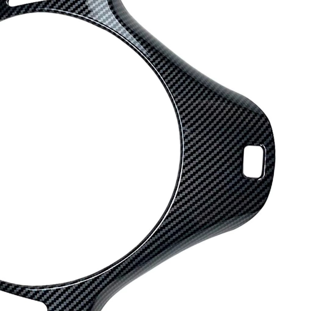 Inserts de volant en carbone replica pour BMW Série 3 berline E90, Coupé E92 (2005 à 2012), vue 5