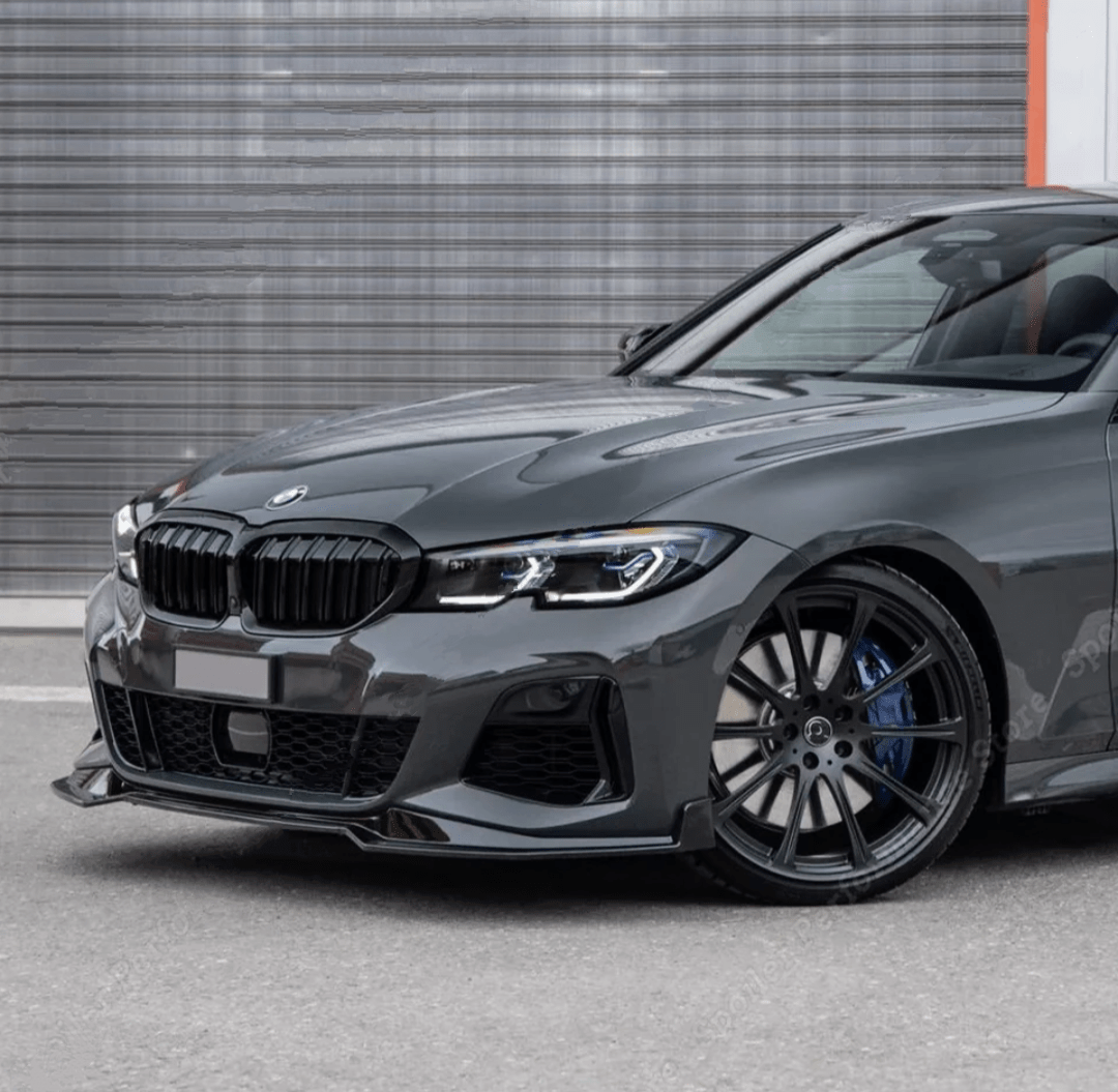 Lame avant splitter de pare-choc avant pour BMW Série 3 G20 (2019 à 2026), vue 3