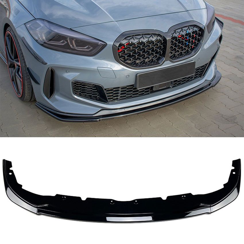 Lame avant splitter pare-choc pour BMW Série 1 F40 (2019 à 2024), vue 4