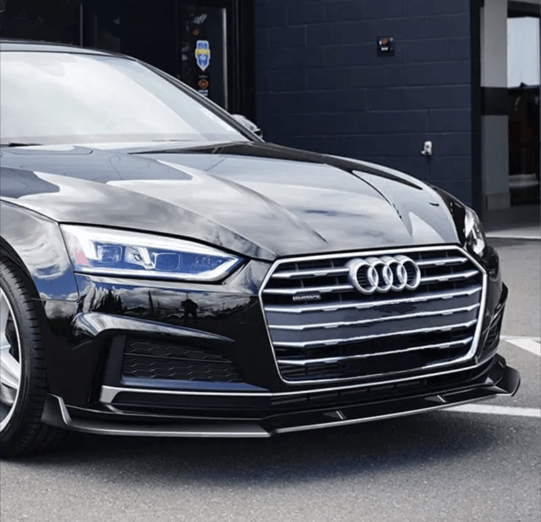 Lame avant splitter de pare-chocs pour Audi A5, S5 B9 (2016 à 2020), vue 2